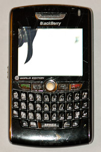 My broken Blackberry