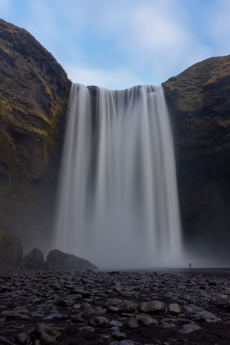 Skógafoss waterfall
