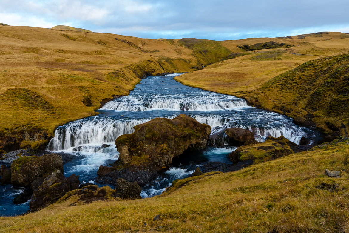 Above Skógafoss