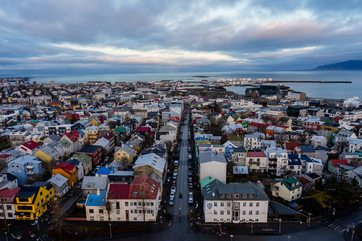 View from Hallgrímskirkja