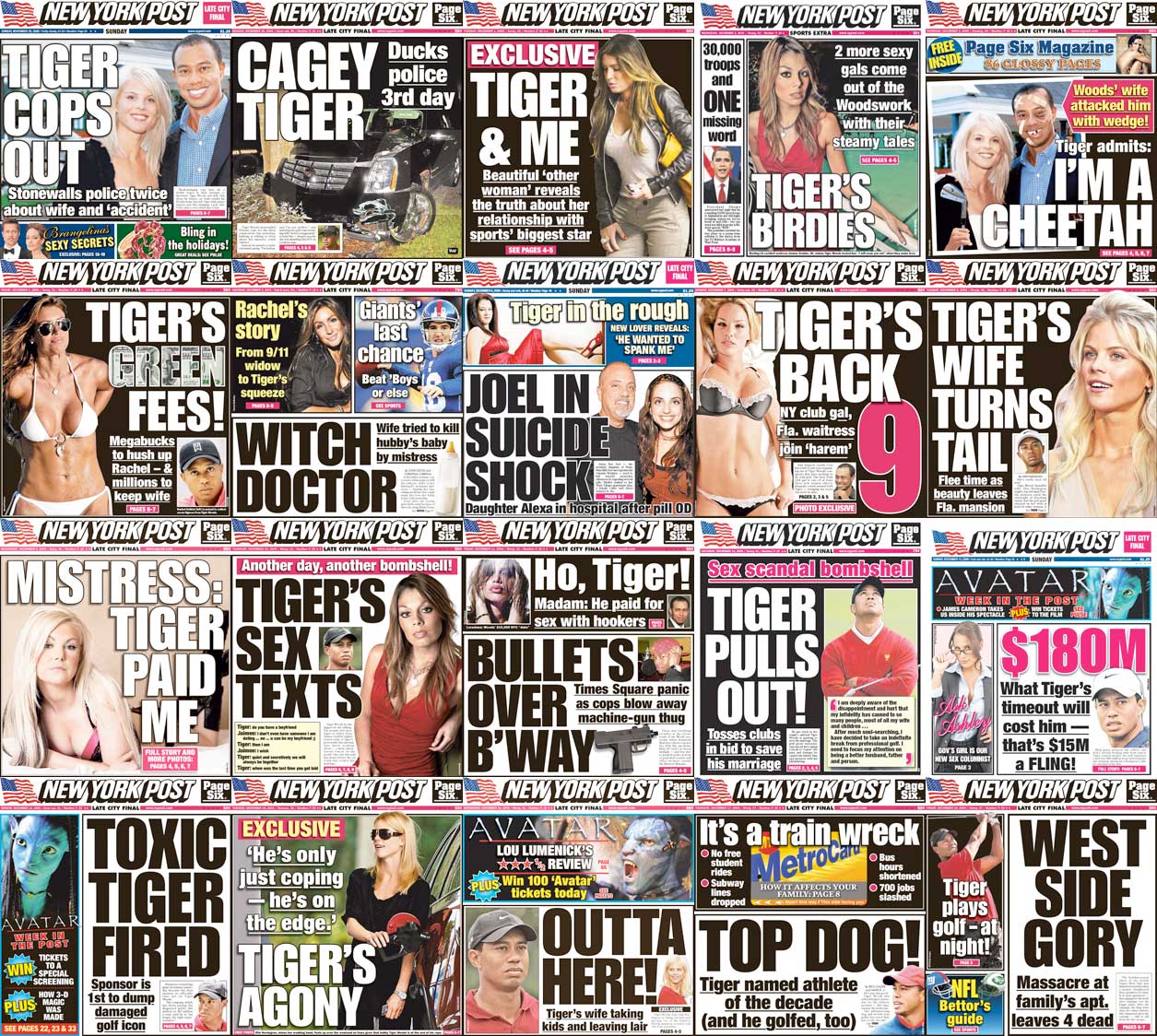 NY Post covers