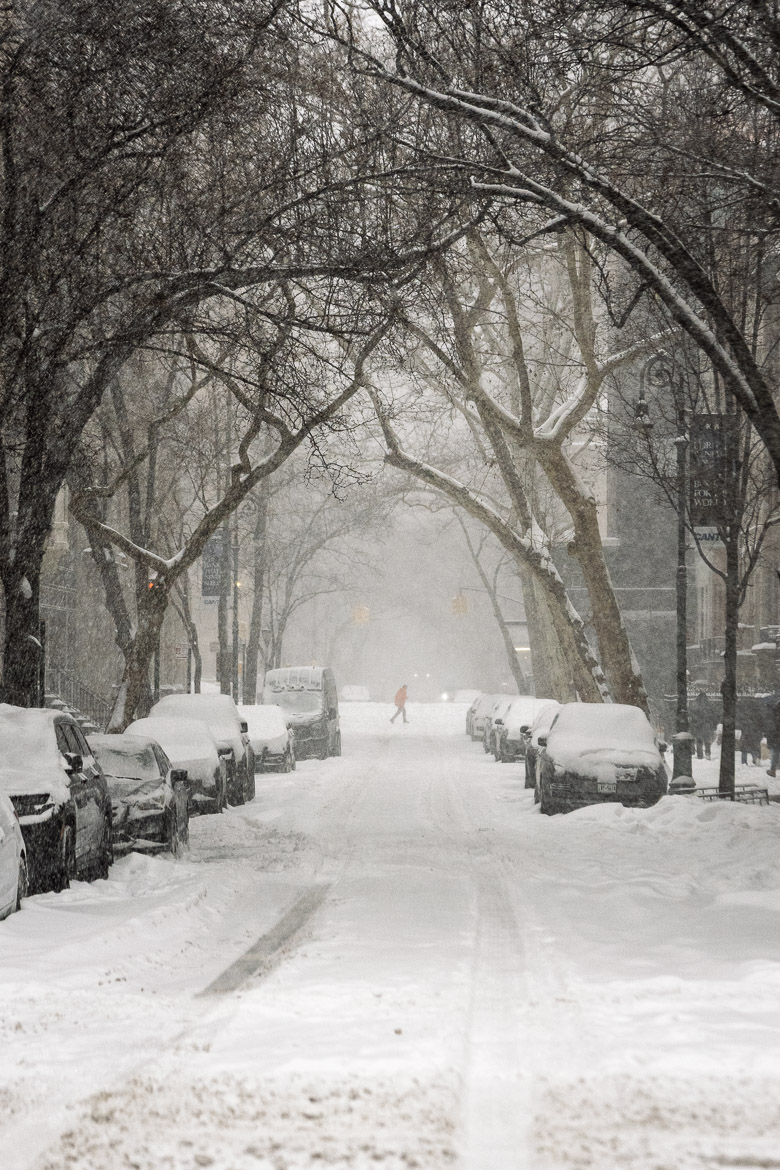 Quiet upper east side street